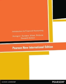 Introduction to financial accounting; Charles T. Horngren; 2014