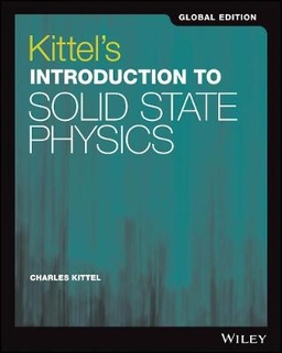 Introduction to solid state physics; Charles Kittel; 2018