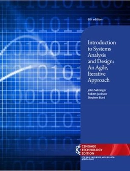 Introduction to Systems Analysis and Design; John Satzinger, Jackson Robert, Burd Stephen D.; 2014