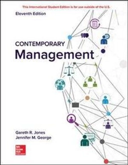 ISE Contemporary Management; Gareth Jones; 2019