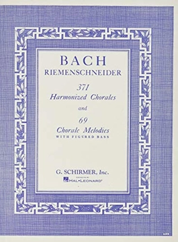 J.s. bach - 371 harmonized chorales and 69 chorale melodies with figured ba; J. S. Bach; 1986