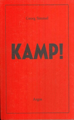 Kamp!; Georg Simmel; 1970