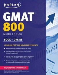 Kaplan GMAT 800; 2014