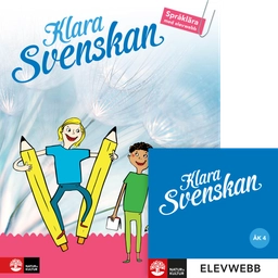 Klara svenskan åk 4 Elevbok Språklära : inkl digital färdighetsträning; Pär Sahlin, Michaela Eriksson; 2015