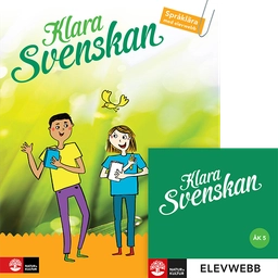 Klara svenskan åk 5 Elevbok Språklära med elevwebb : inkl digital färdighetsträning; Pär Sahlin, Michaela Eriksson; 2016