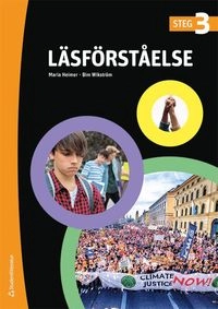 Läsförståelse Steg 3; Maria Heimer, Petra Andersson, Bim Wikström; 2022