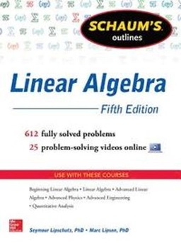 Linear Algebra ; Lipschutz Seymour, Lipson Marc; 2012