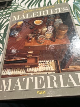 Måleriets material; Björn Henrik Hallström; 1986
