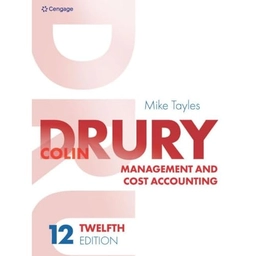 Management and cost accounting; Colin Drury; 2024