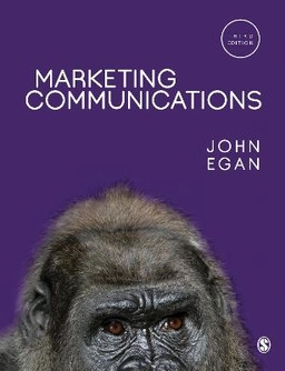 Marketing communications; John Egan; 2019