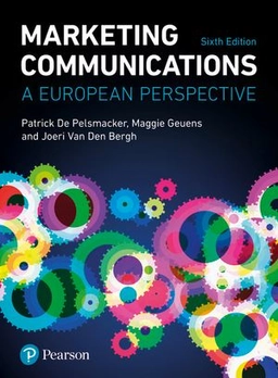 Marketing communications : a european perspective; Patrick De Pelsmacker; 2017
