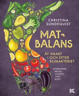 Matbalans : ät smart i och efter klimakteriet - hormoner, hälsa, livsstil, vikt, kost; Christina Sundequist; 2022
