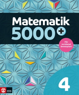 Matematik 5000+ Kurs 4 Lärobok; Lena Alfredsson, Hans Heikne; 2020