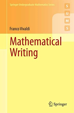Mathematical writing; Franco. Vivaldi; 2014