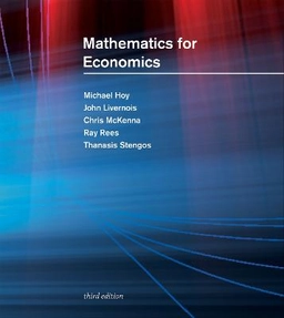 Mathematics for economics; Michael Hoy; 2011