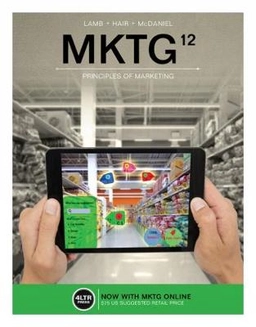 MKTG12 : principles of marketing; Charles W. Lamb; 2019