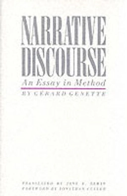 Narrative discourse : an essay in method; Gérard Genette; 1980