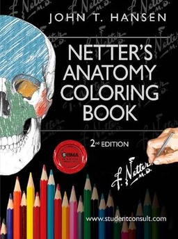 Netter's anatomy coloring book; John T. Hansen; 2014