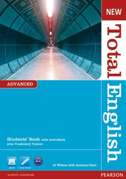 New Total English Advanced Students' Book with Active Book plus Vocabulary Trainer; J J Wilson; 2018