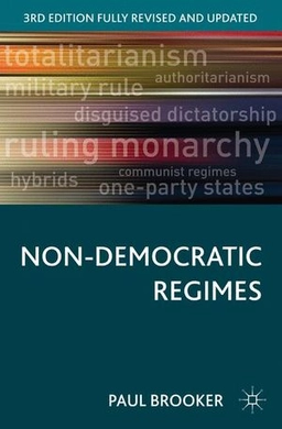 Non-democratic regimes; Paul Brooker; 2014