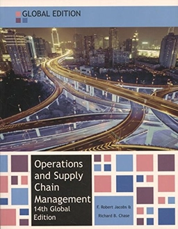 Operations and supply chain management; F. Robert Jacobs; 2014