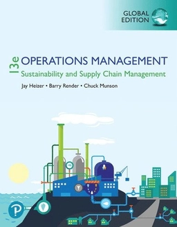 Operations management : sustainability and supply chain management; Jay H. Heizer; 2020
