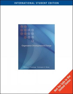 Organization development & change; Thomas G. Cummings; 2008