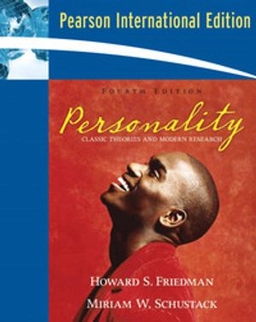 Personality : classic theories and modern research; Howard S. Friedman; 2009