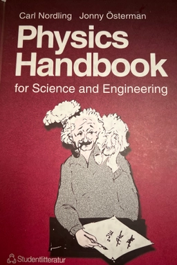 Physics handbook for science and engineering; Carl Nordling; 1999