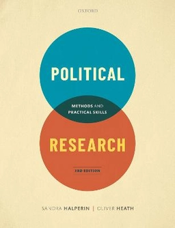 Political research : methods and practical skills; Sandra Halperin; 2020