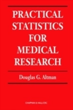 Practical statistics for medical research; Douglas G. Altman; 1991