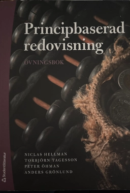 Principbaserad redovisning Övningsbok; Niclas Hellman; 2026