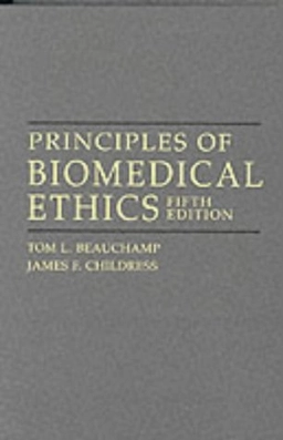 Principles of Biomedical Ethics; James Franklin Childress; 2001