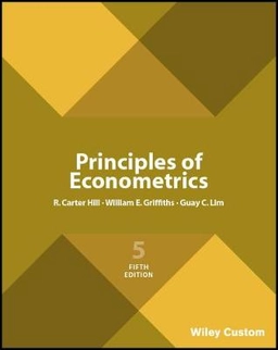 Principles of econometrics; R. Carter Hill; 2018