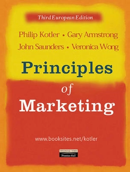 Principles of marketing : European edition; Philip Kotler; 2001