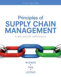 Principles of supply chain management : a balanced approach; Joel D. Wisner; 2019