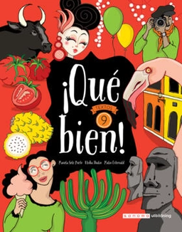 Qué bien 9 Textbok; Ulrika Thalin, Malin Östervald, Mariela Solé Prieto; 2019