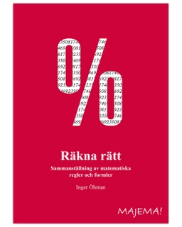 Räkna rätt åk 6-9; Inger Öhman; 2013
