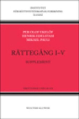 Rättegång I-V : supplement; Henrik Edelstam, Mikael Pauli, Per Olof Ekelöf; 2016
