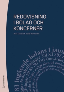 Redovisning i bolag och koncerner; Rune Lönnqvist, Daniel Brännström; 2026