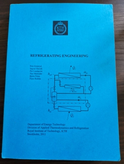 Refrigerating Engineering; Eric Granryd; 2011