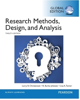 Research methods, design, and analysis; Larry B. Christensen; 2015