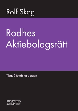 Rodhes aktiebolagsrätt; Rolf Skog; 2025