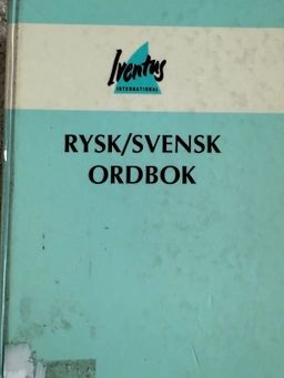Rysk/Svensk ordbok; Svensk ordbok; 1998