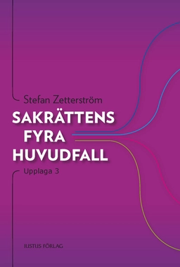 Sakrättens fyra huvudfall; Stefan Zetterström; 2011