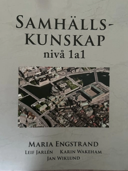 Samhällskunskap nivå 1a1; Maria Engstrand; 2025