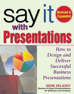 Say it with presentations : how to design and deliver successful business presentations; Gene Zelazny; 2006