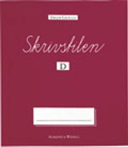 Skrivstilen D; Inger Grälls; 1992