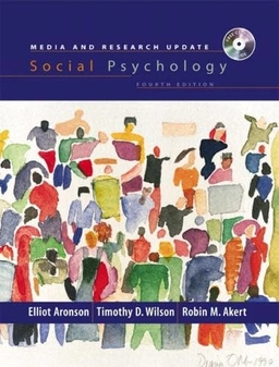 Social psychology; Elliot Aronson; 2004