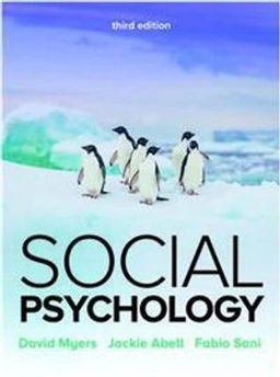 Social Psychology; David G. Myers; 2021